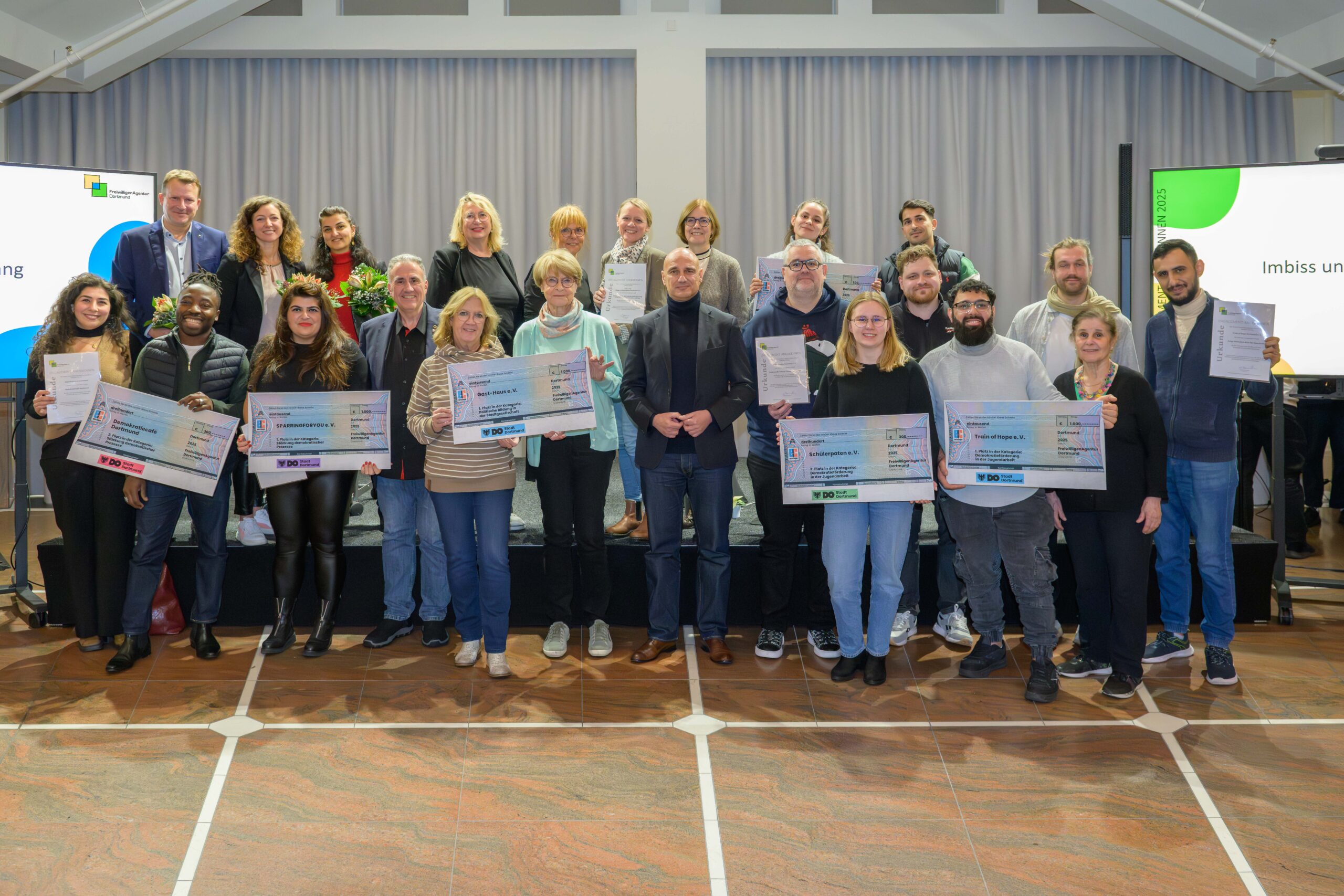 Engagement anerkennen 2025 – Gemeinsam für eine starke Demokratie