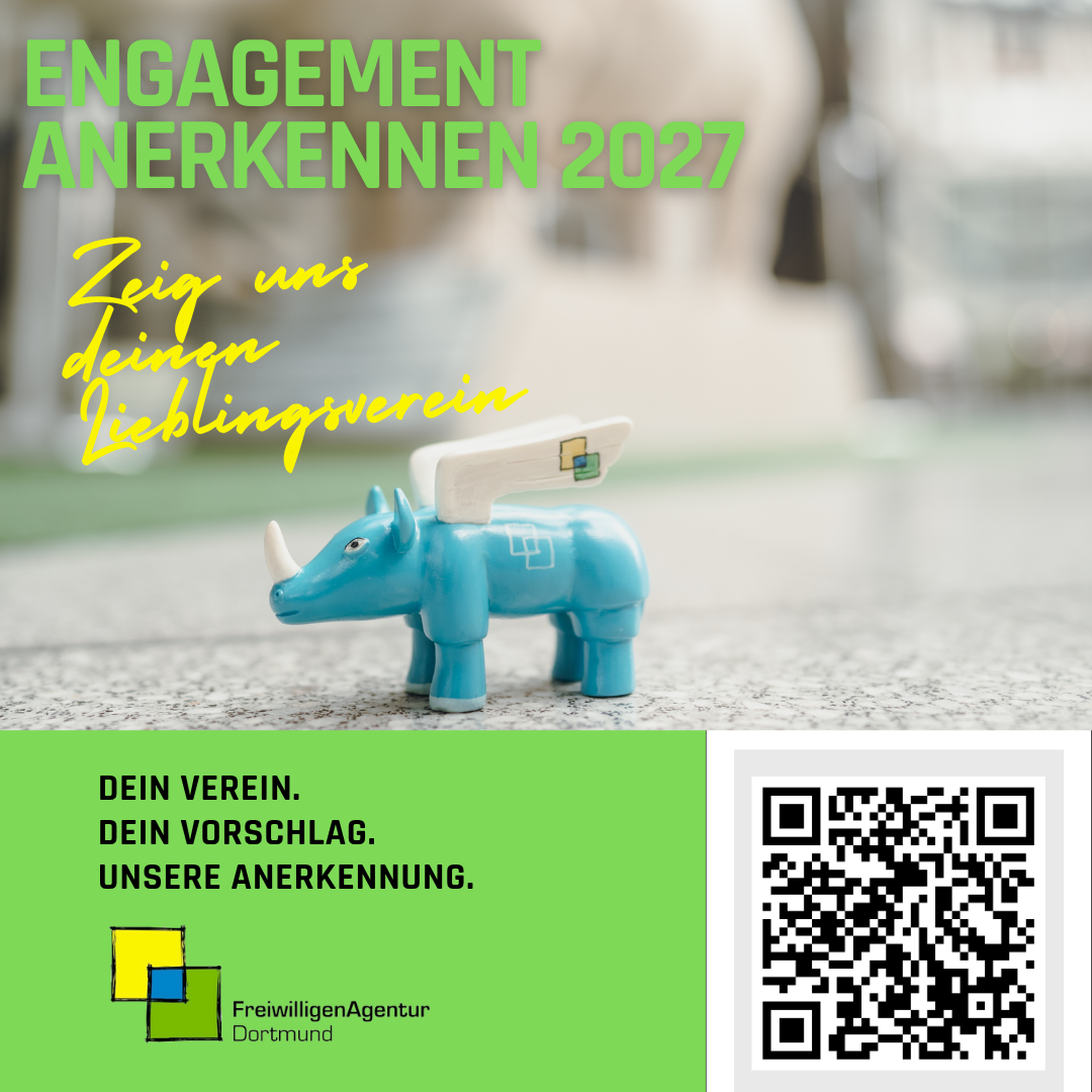 Engagement anerkennen 2027 – Zeigt uns euren Lieblingsverein!